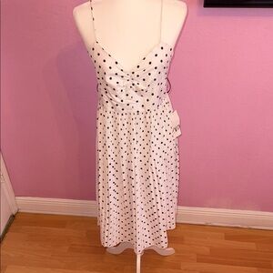 White Polka Dot Dress